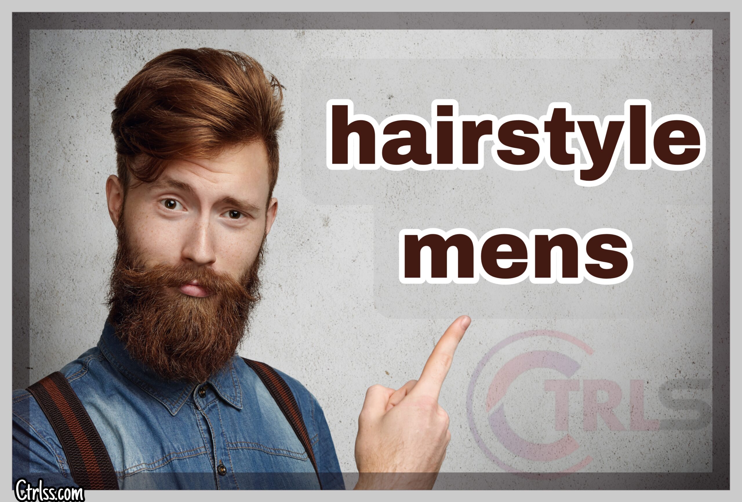 What hair style is suitable for men?