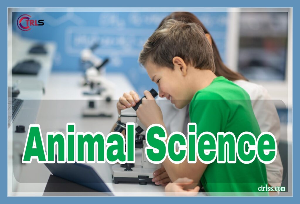 animal science
What is animal science?