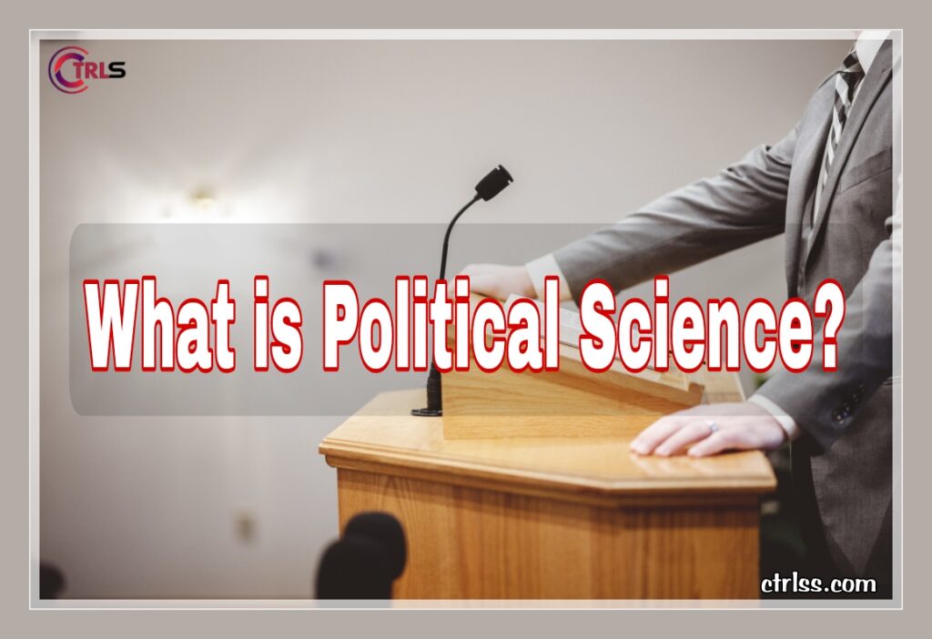 what is political science
 political science